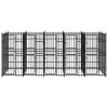 Outdoor Dog Kennel Steel 99.2 ft²