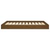 Dog Bed Honey Brown 40"x29.1"x3.5" Solid Wood Pine