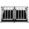 Dog Cage with Double Door 35"x27.2"x19.7"