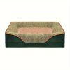 Removable And Washable Pet Dog Sofa And Dog Bed, Dog Nest,  Pet Bed Sofa, Comfortable And Soft, Cat Sofa Bed With Raised Edges To Protect The Neck