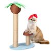 Cat Scratching Post with Natural Sisal Posts for Indoor Cats Game