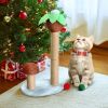 Cat Scratching Post with Natural Sisal Posts for Indoor Cats Game