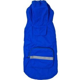 Packable Raincoat (Color: Blue, size: 2X-Large)