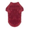 Soft Plush Pullover Burgundy