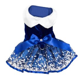 Holiday Dress- Snowflakes (size: small)