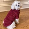 Soft Plush Pullover Burgundy